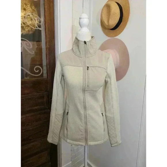 Athleta Jackets & Blazers - Athleta Women's Size XS Truckee Cream Full Zip Jacket